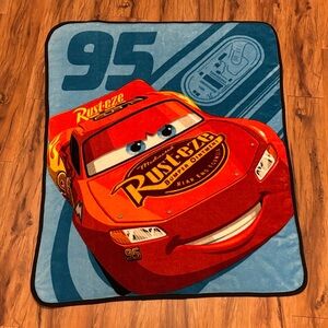 Disney Pixar Cars Red Lightning McQueen Blanket